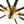 Black and Brass Mid-century Sputnik Chandelier