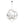 Classic 8-Light Sphere Chandelier with Crystal Accents