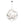 Classic 8-Light Sphere Chandelier with Crystal Accents
