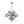 Cluster Glass Globe Bubble Chandelier 23.6