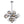 Cluster Glass Globe Bubble Chandelier 23.6
