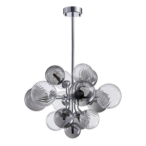 Cluster Glass Globe Bubble Chandelier 23.6"/31.5" Wide Large Chandelier
