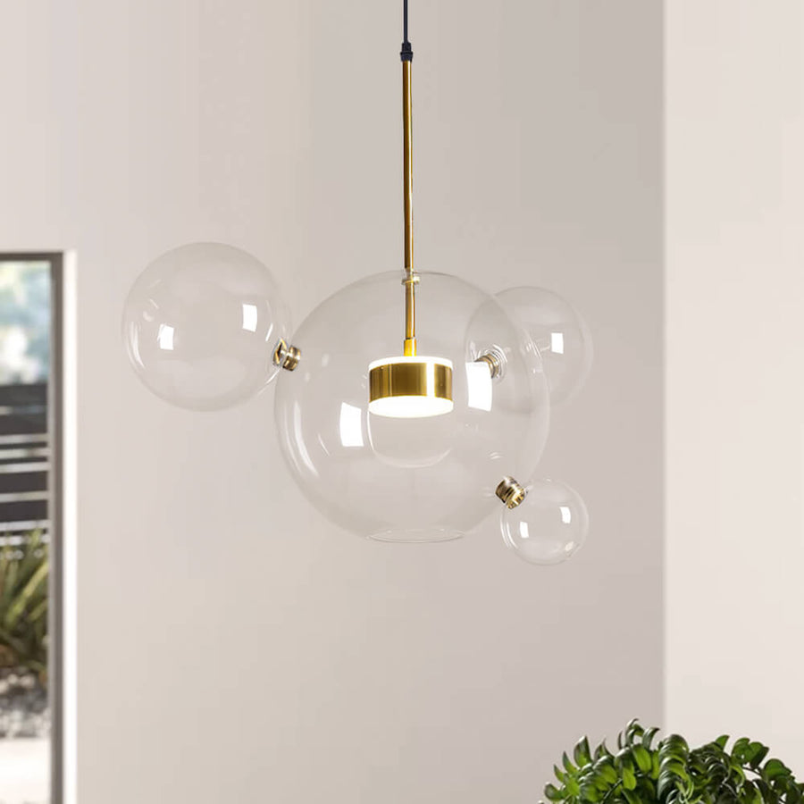 Creative Bubble Glass Ball Chandelier