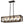 Farmhouse 5-Light Rectangle Wood Chandelier