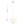 Single White Fabric Pendant Light