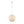 Single White Fabric Pendant Light