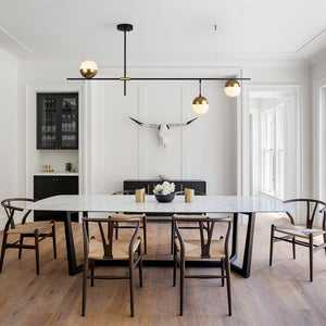 Modern 3-light Linear Island Lighting