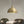 Modern Brass Single Dome Gold Pendant Light