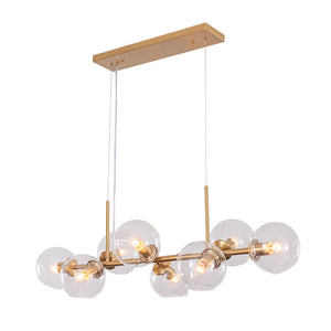 Modern Mid-Century Globe Kitchen Island Pendant Light