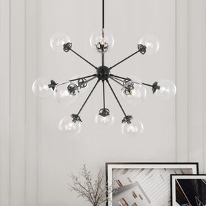 Modern Sphere 12-light Sputnik Chandelier