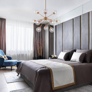 Modern Sphere 12-light Sputnik Chandelier