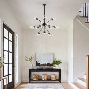 Modern Sphere 12-light Sputnik Chandelier