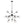 Modern Sphere 12-light Sputnik Chandelier
