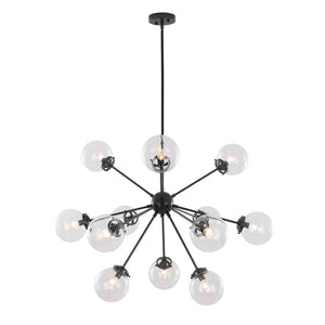 Modern Sphere 12-light Sputnik Chandelier