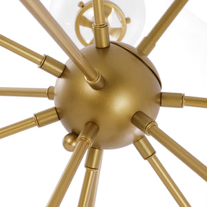 Modern Sphere 12-light Sputnik Chandelier