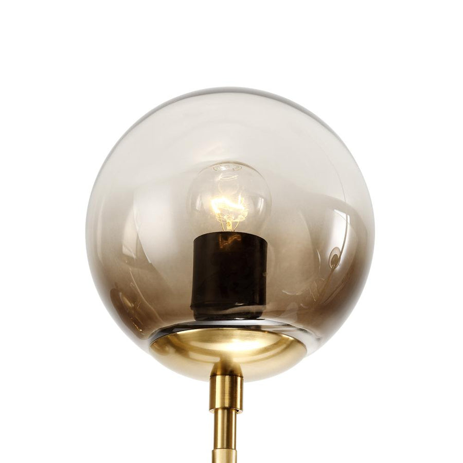 LightFixturesia-6-light Glass Globe Linear Chandelier-Kitchen Island Pendant-Default Title-