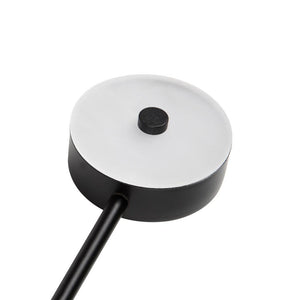 LightFixturesia-Contemporary Black LED Wall Light-Wall Sconce-6 Lt-