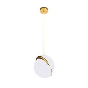 LightFixturesia-Crescent Globe Mini Pendant Light-Pendant Light-Default Title-