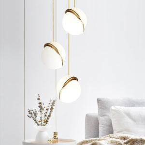 LightFixturesia-Crescent Globe Mini Pendant Light-Pendant Light-Default Title-