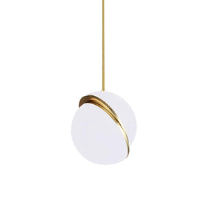 LightFixturesia-Crescent Globe Mini Pendant Light-Pendant Light-Default Title-