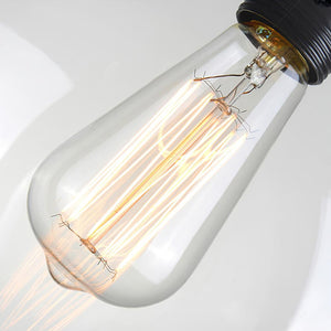 LightFixturesia-Glass Linear 3-light Island Pendant-Kitchen Island Pendant-Default Title-