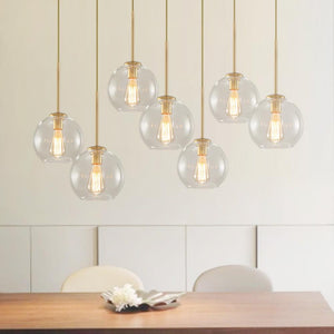 LightFixturesia-Globe Cluster Kitchen Island Pendant Light-Kitchen Island Pendant-Default Title-