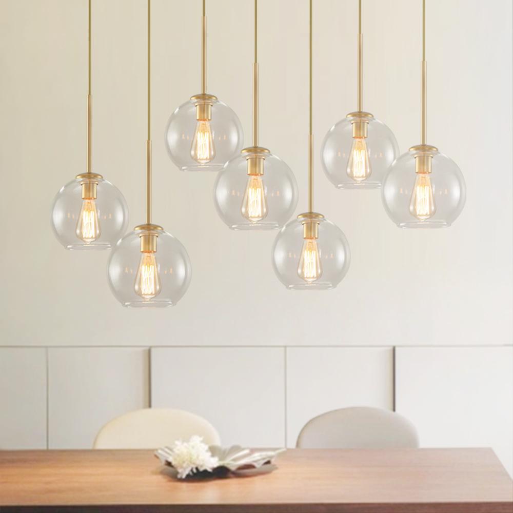 Globe Cluster Kitchen Island Pendant Lighting | LightFixturesUSA ...