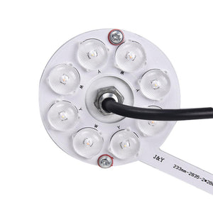 LightFixturesia-Minimalist LED Flush Mount Drum Light-Flush Mount Light-White-Natural White