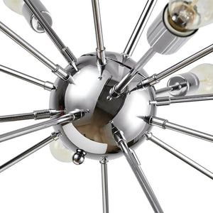 LightFixturesia-Modern 18-light Chrome Sputnik Chandelier-Chandelier-Default Title-