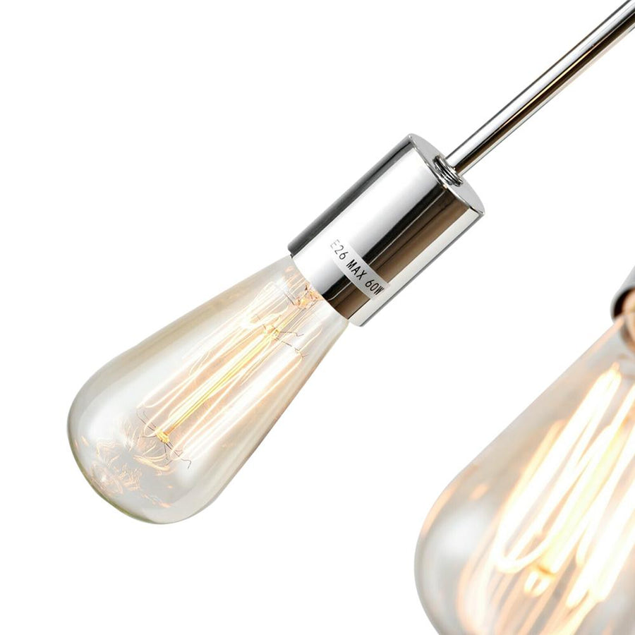 LightFixturesia-Modern 18-light Chrome Sputnik Chandelier-Chandelier-Default Title-