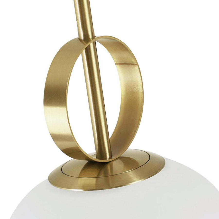 LightFixturesia-Modern Brass Lifting Globe Pendant Light-Pendant Light-Default Title-