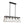 LightFixturesia-Modern Farmhouse 5-light Kitchen Island Linear Pendant-Kitchen Island Pendant-Default Title-