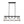 LightFixturesia-Modern Farmhouse 5-light Kitchen Island Linear Pendant-Kitchen Island Pendant-Default Title-