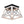 LightFixturesia-Modern Farmhouse Square Flush Mount Light-Flush Mount Light-Default Title-