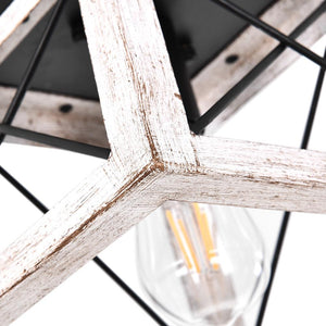 LightFixturesia-Modern Farmhouse Square Flush Mount Light-Flush Mount Light-Default Title-