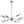 LightFixturesia-Modern Globe Multi-light Linear Sputnik Chandelier-Chandelier-Chrome-8 Lt