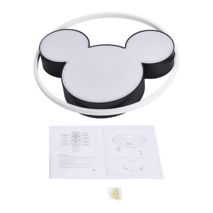 LightFixturesia-Modern Mickey Design LED Flush Ceiling Light-Flush Mount Light-17"-