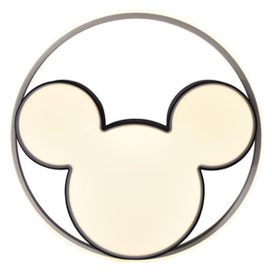 LightFixturesia-Modern Mickey Design LED Flush Ceiling Light-Flush Mount Light-20"-