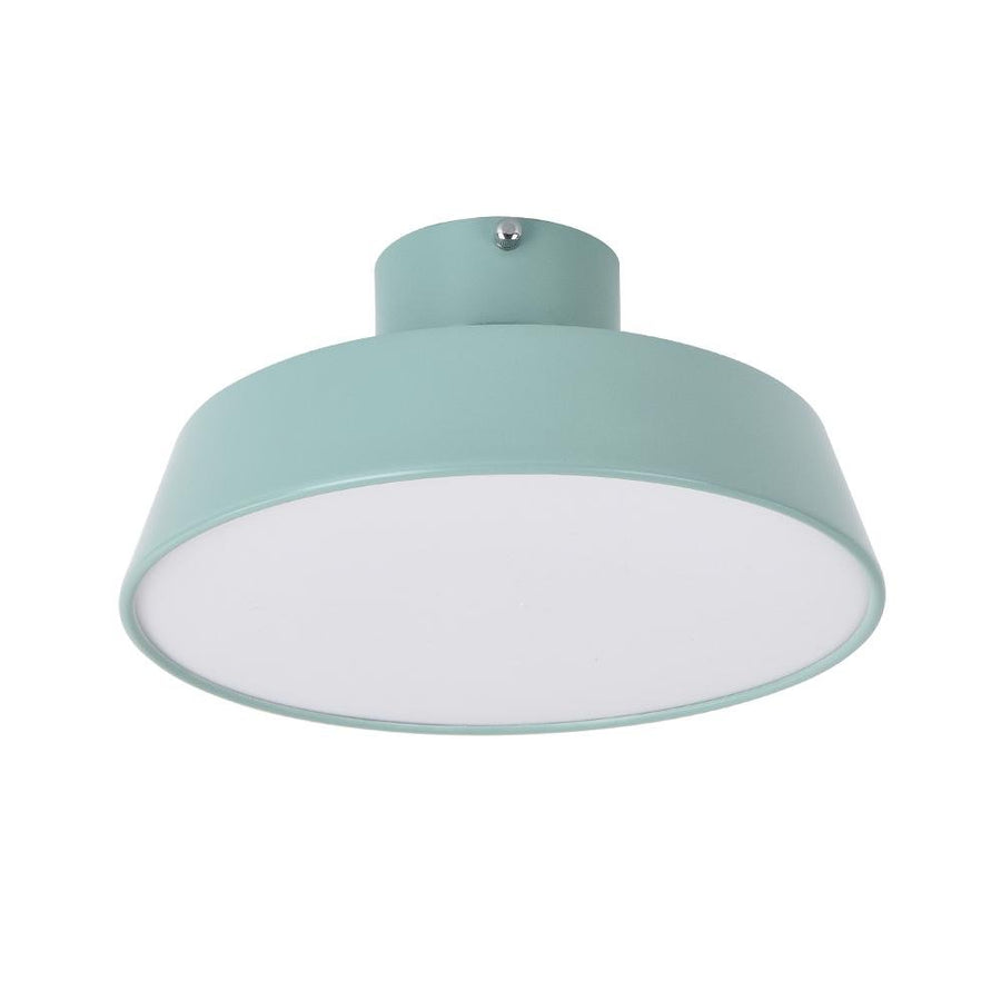 LightFixturesia-Scandinavian LED Semi Flush Ceiling Light-Semi Flush Light-Green-