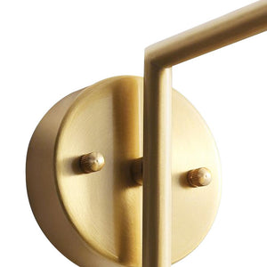 LightFixturesia-Single Cone Gold Wall Sconce-Wall Sconce-Default Title-