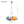 LightFixturesia-Unique Multi-Color Globe Cluster Chandelier-Chandelier-Yellow Tune-37 Globes