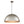 LightFixturesUSA-1-Light Antique Oversized Hammered Dome Pendant Light-Chandelier-Antique Silver-