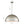 LightFixturesUSA-1-Light Antique Oversized Hammered Dome Pendant Light-Chandelier-Antique Silver-
