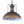 LightFixturesUSA-1-Light Industrial Dome Pendant Light-Pendant Light-Brushed Rubbed Brass-