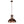 LightFixturesUSA-1-Light Industrial Dome Pendant Light-Pendant Light-Rusty-