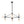 LightFixturesUSA-10-Light Frosted Glass Globe Geometric Chandelier-Chandelier-Black-10-Lt