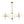 LightFixturesUSA-10-Light Frosted Glass Globe Geometric Chandelier-Chandelier-Black-10-Lt