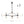 LightFixturesUSA-10-Light Frosted Glass Globe Geometric Chandelier-Chandelier-Black-10-Lt