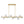 LightFixturesUSA-12-Light Brass Frosted Glass Bubble Linear Chandelier-Chandelier-Brass-
