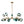 LightFixturesUSA-15-Light Blue Glass Globe Bubble Sputnik Branch Chandelier-Chandelier-Black-